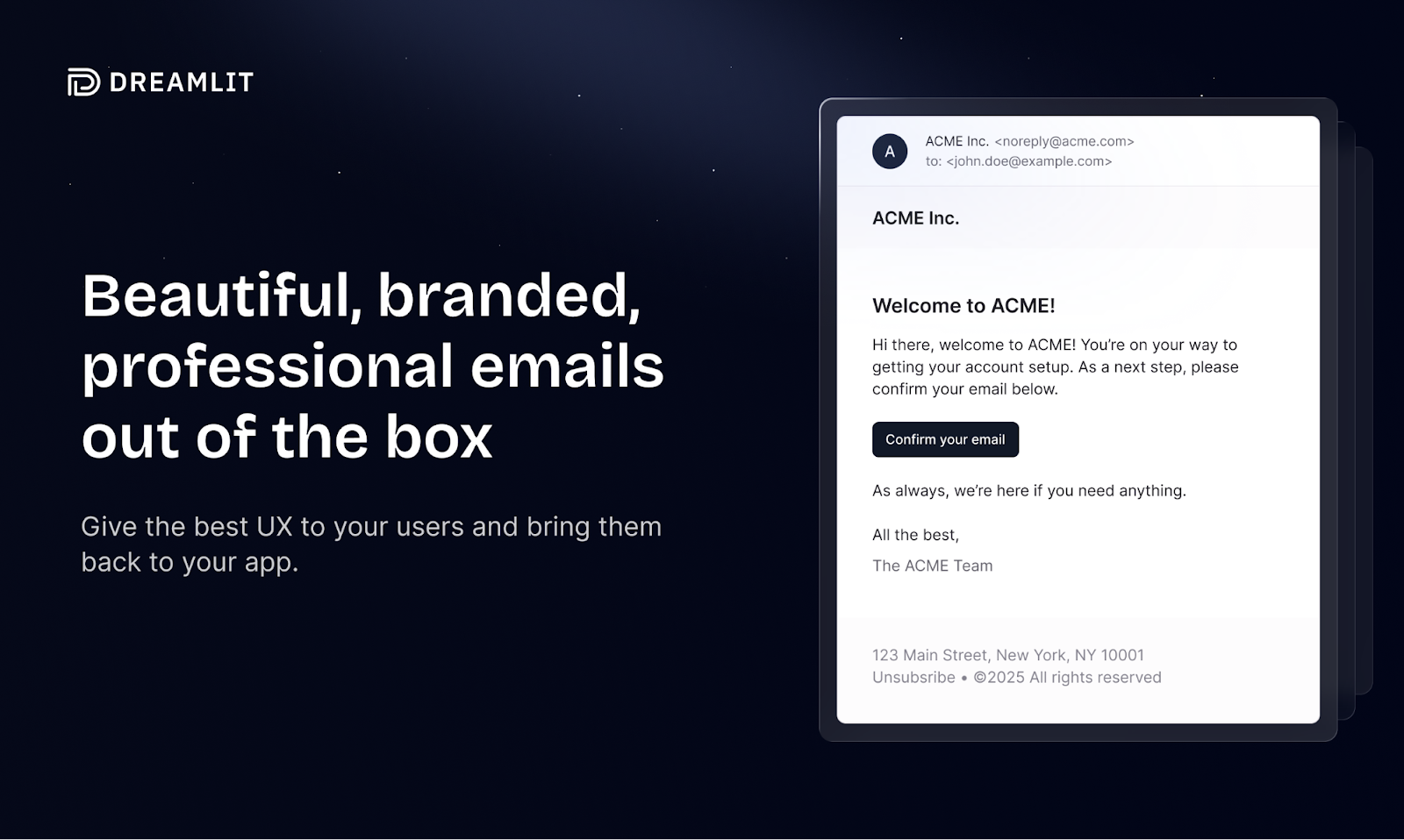 Emails générés par IA