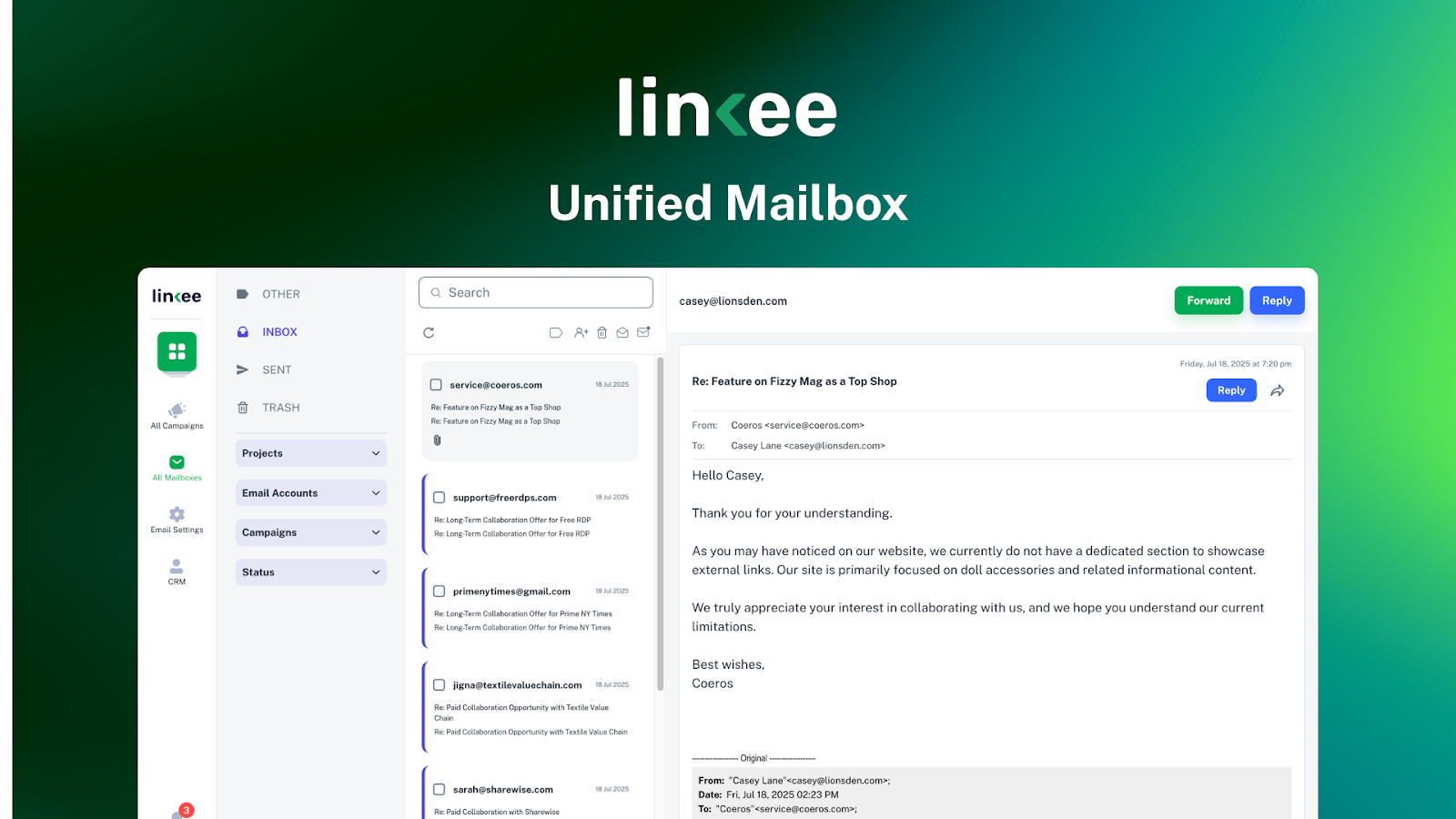 Boîte aux lettres unifiée