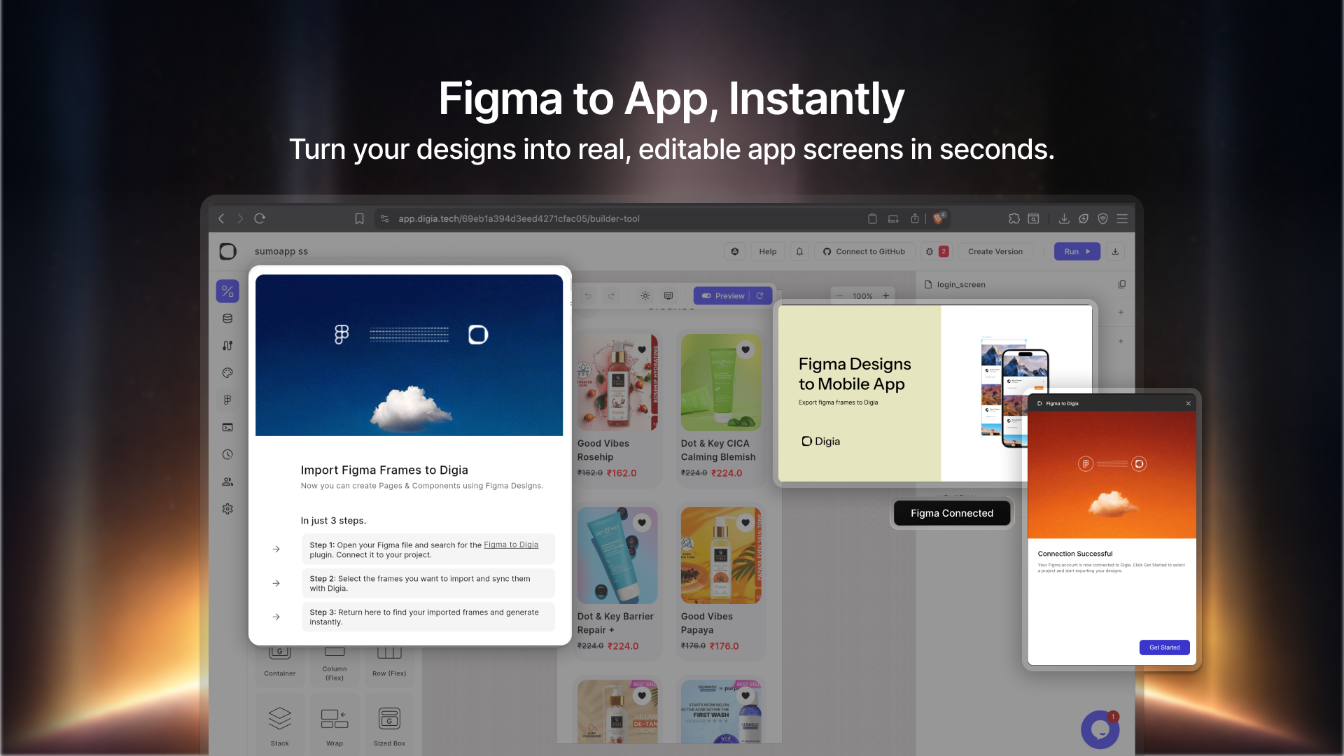 Intégration Figma à l'application