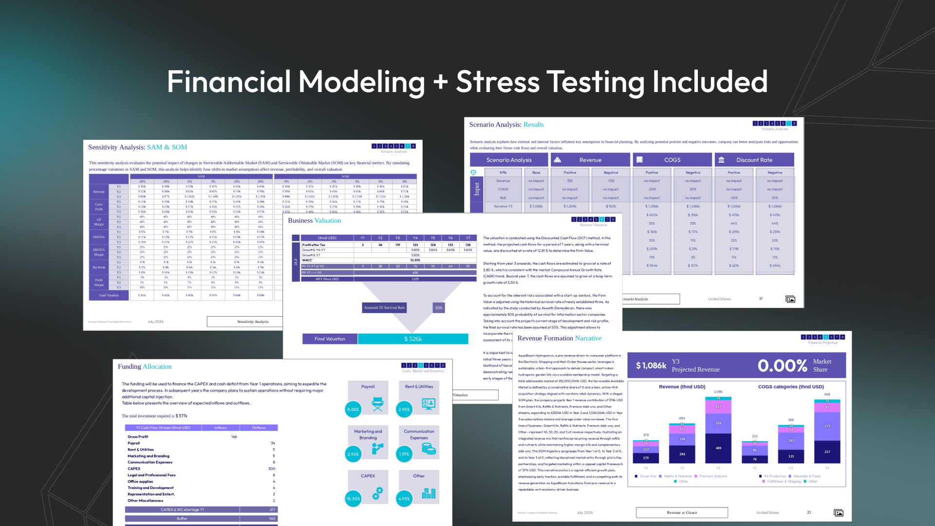Financial modeling