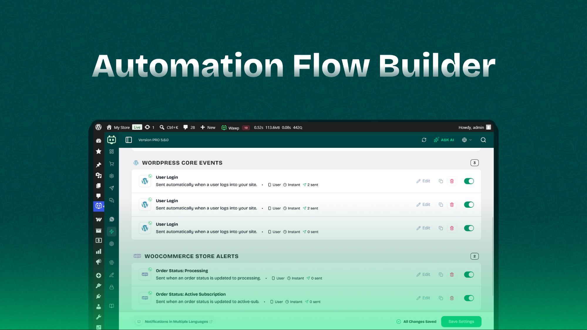 Automation Flow Builder