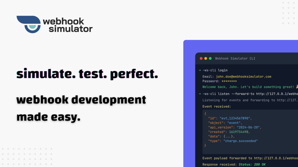 Webhook Simulator - Offre à vie
