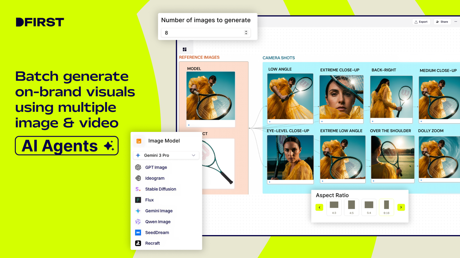 Sortie du générateur d'images IA