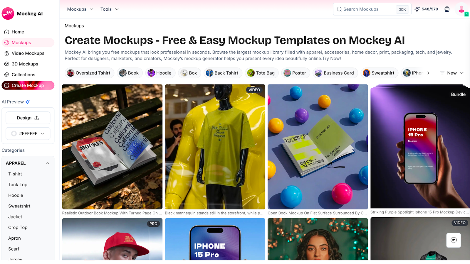 Modèles de maquettes