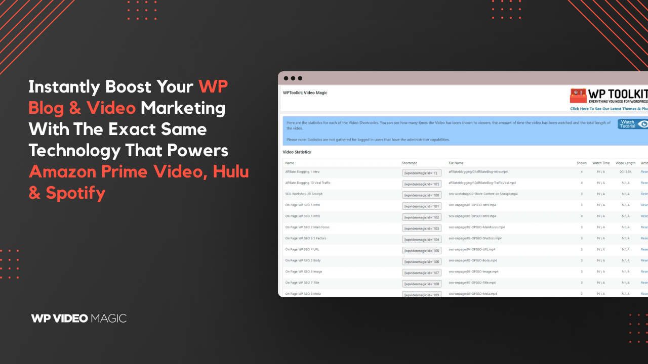 WP Video Magic – Image 2