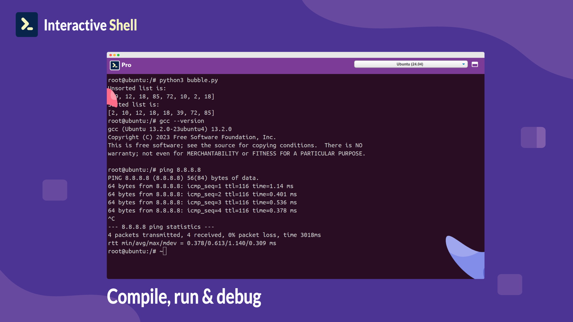 Interactive Shell – Image 3