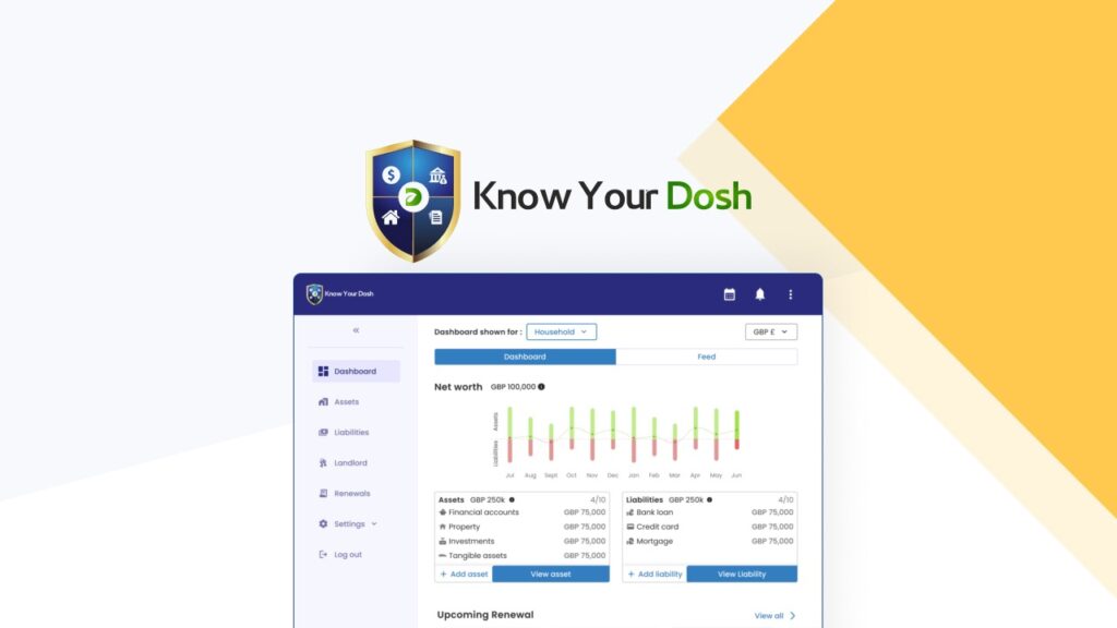 Know Your Dosh - Offre à vie