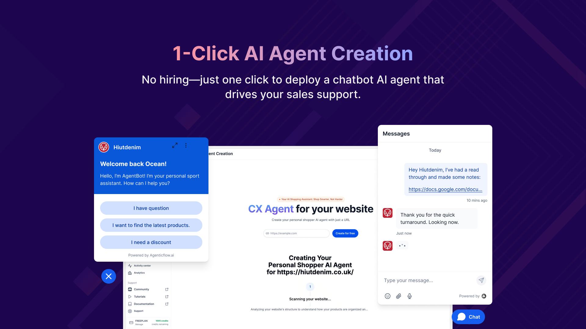 Créer des agents IA
