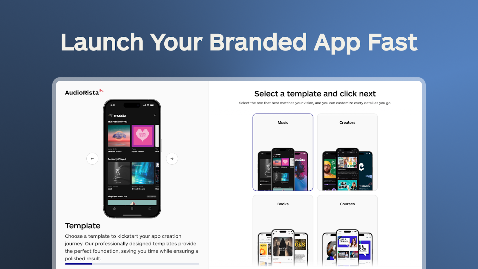 Modèles d'application