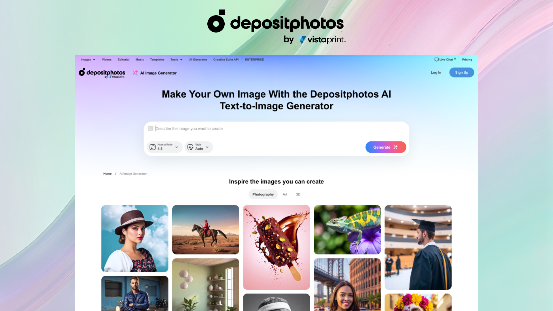Générateur d'images AI