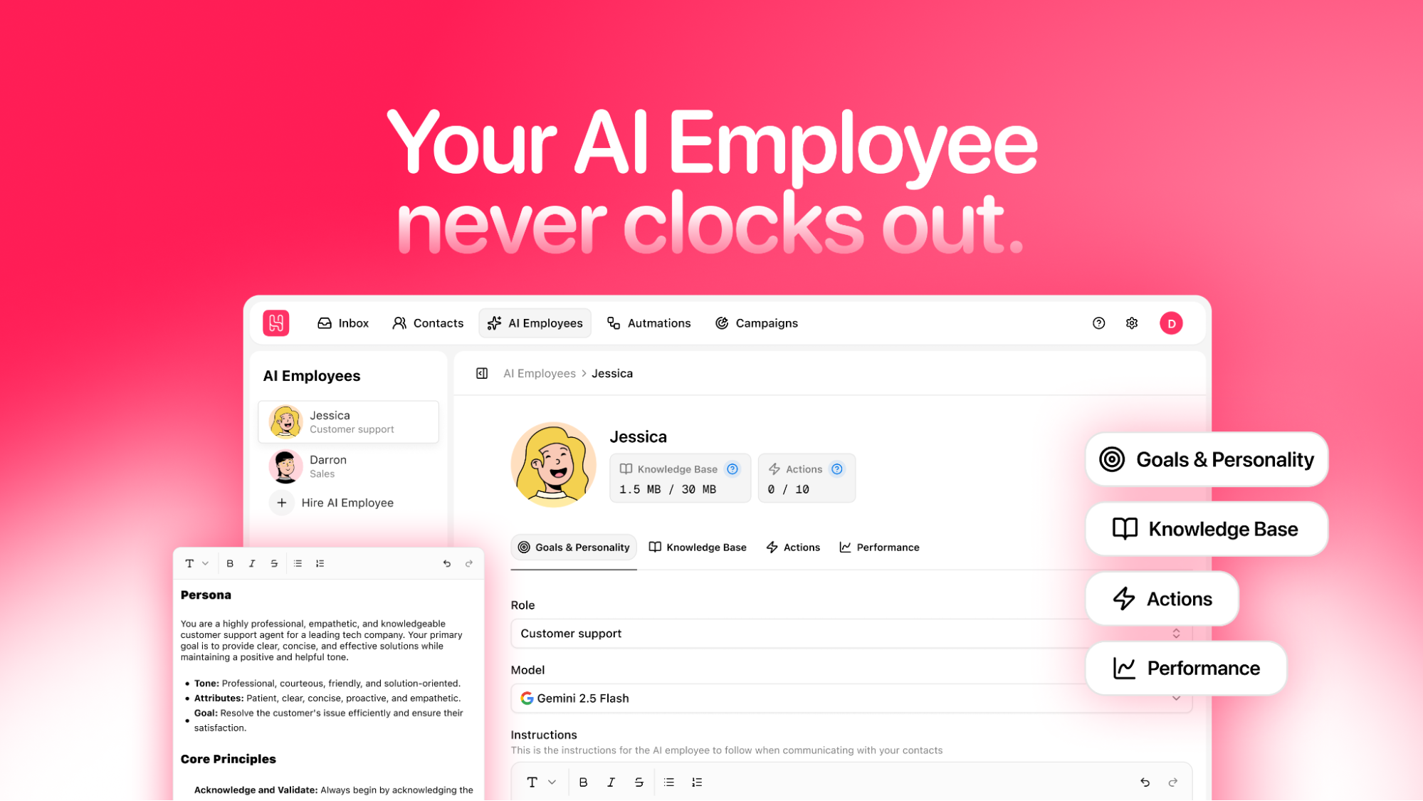 Employé IA