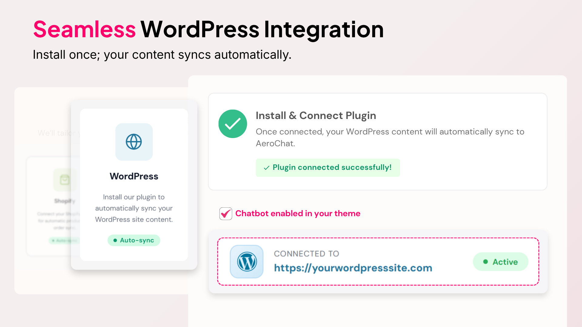 Intégration WordPress