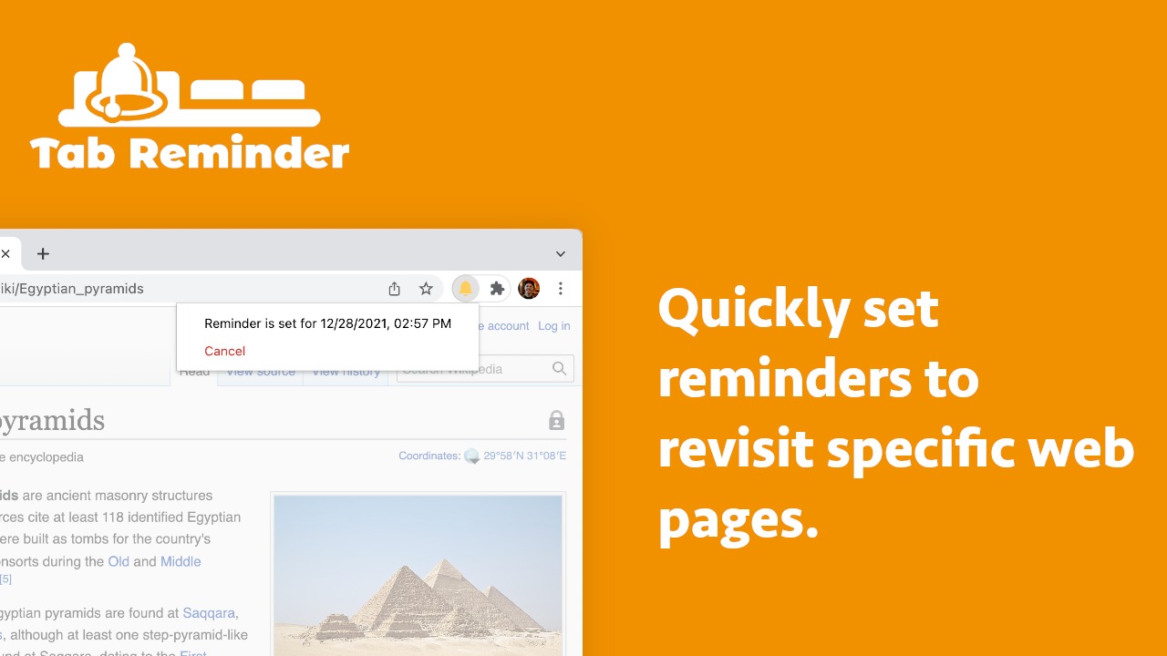 Chrome Tab Reminder – Image 3