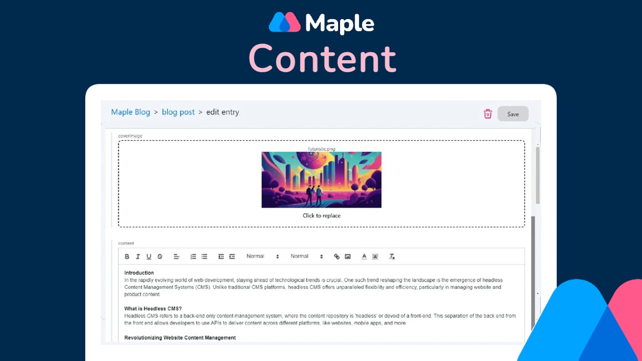 Maple CMS – Image 3