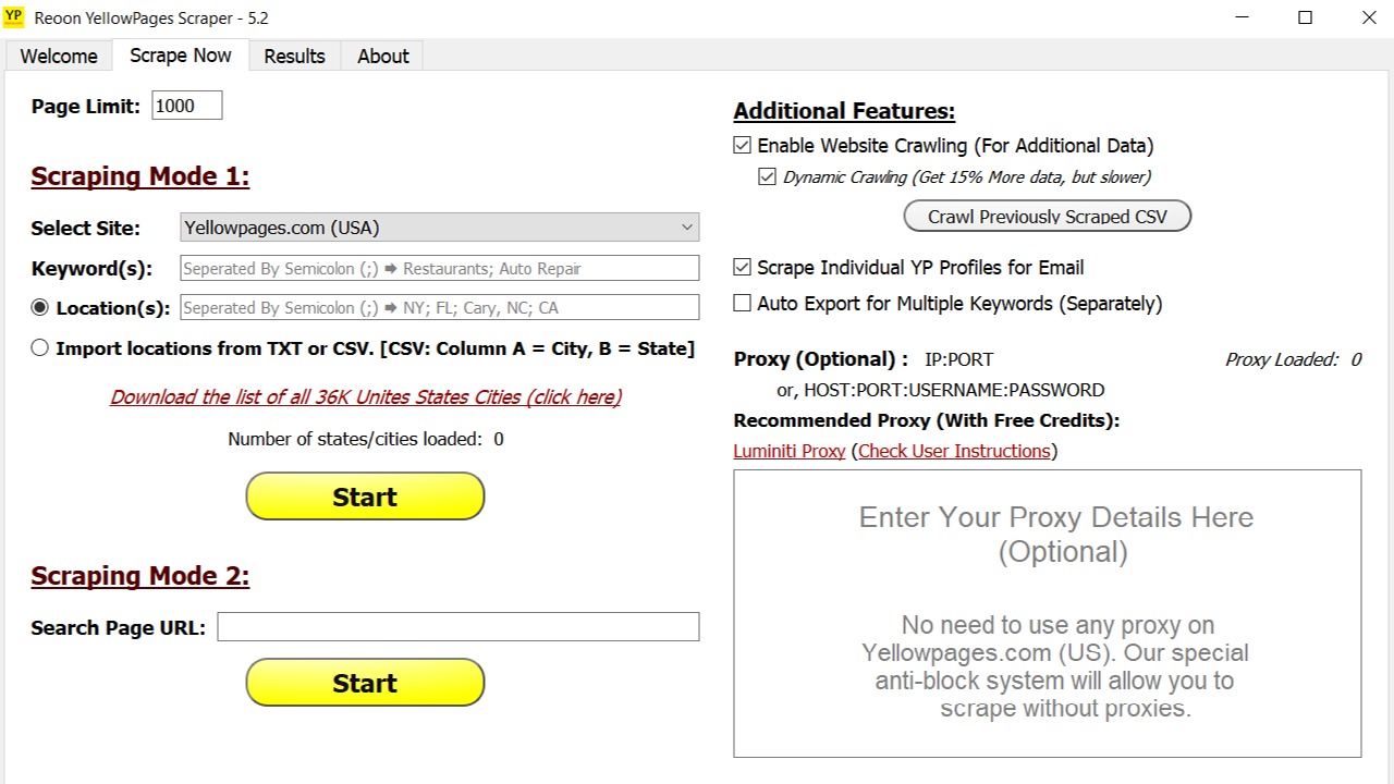 Reoon Lead Scraper (YellowPages) – Image 2