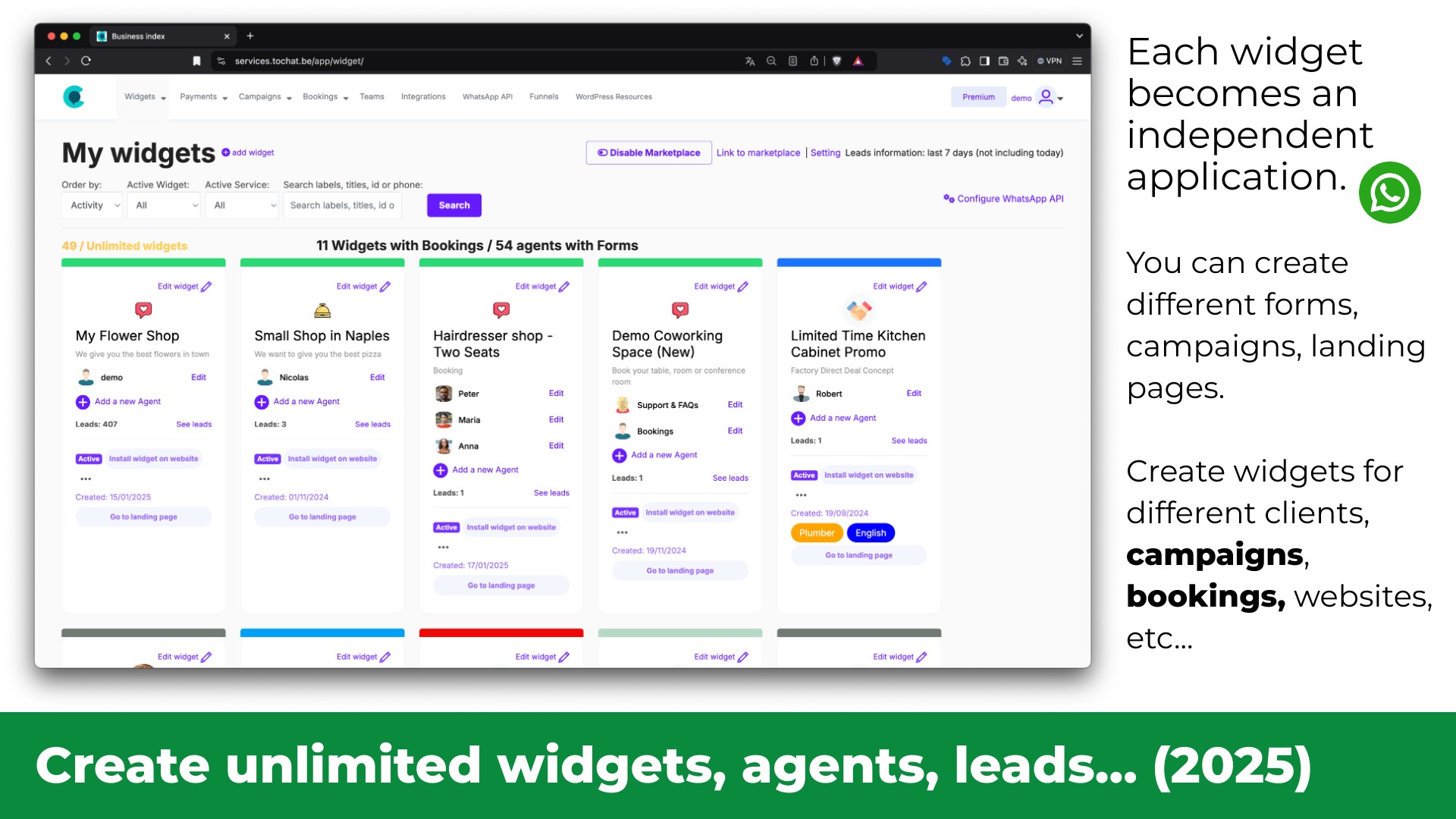 WhatsApp Widget | Capture more leads – Image 2