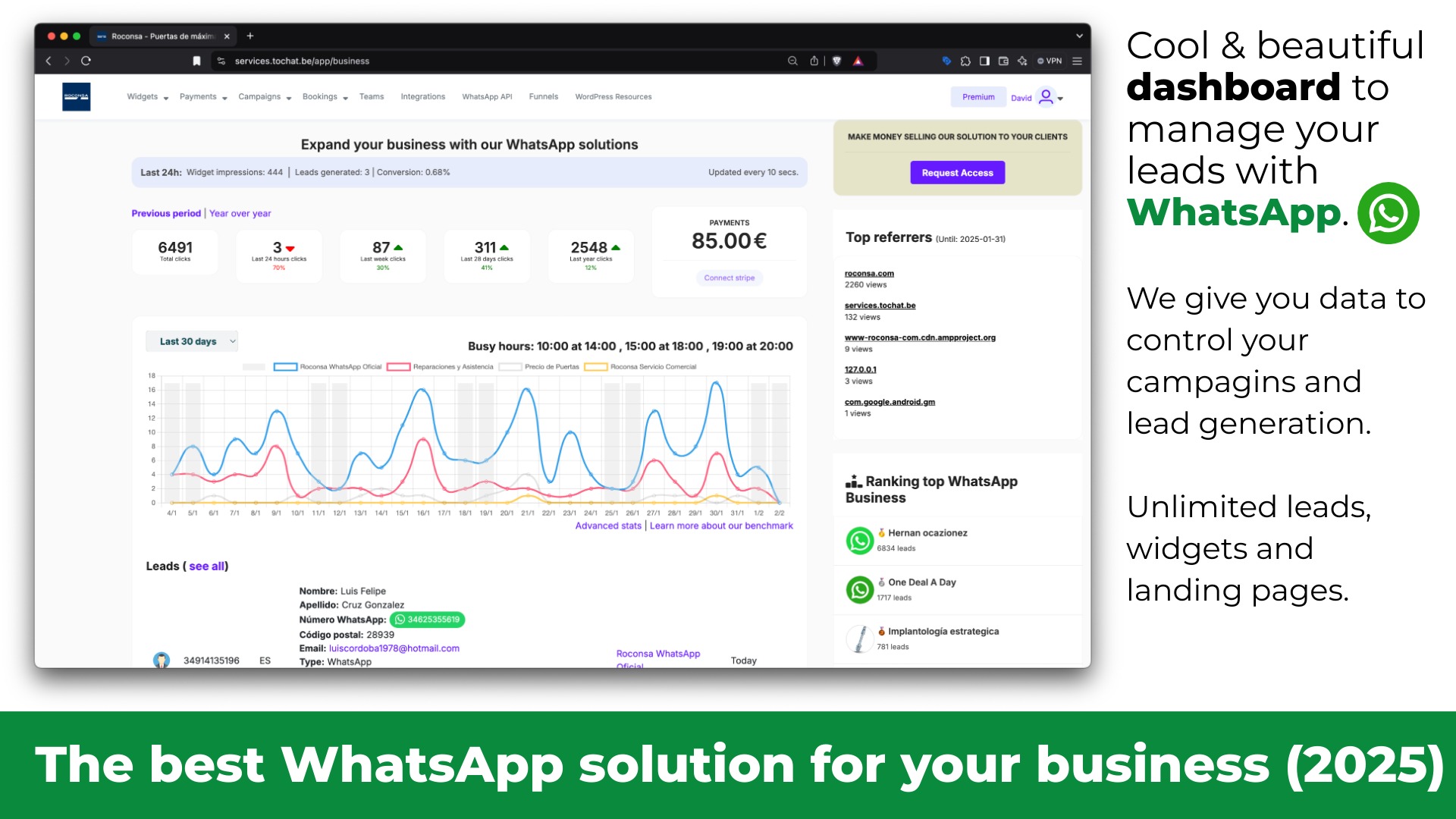 WhatsApp Widget | Capture more leads – Image 3