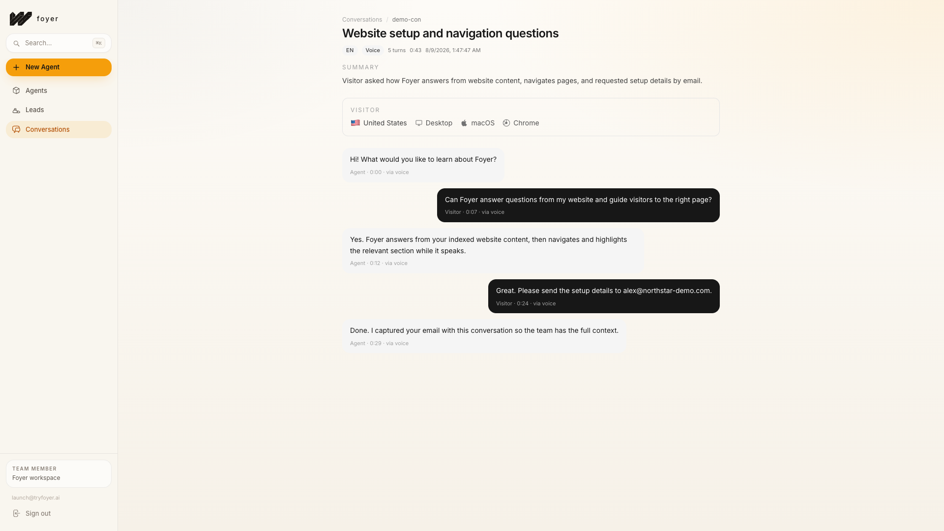 Website setup and navigation questions