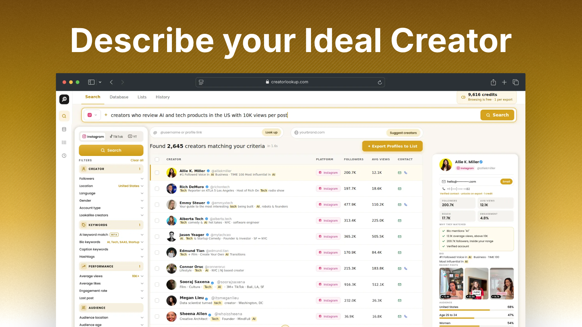 Creator Lookup – Image 2